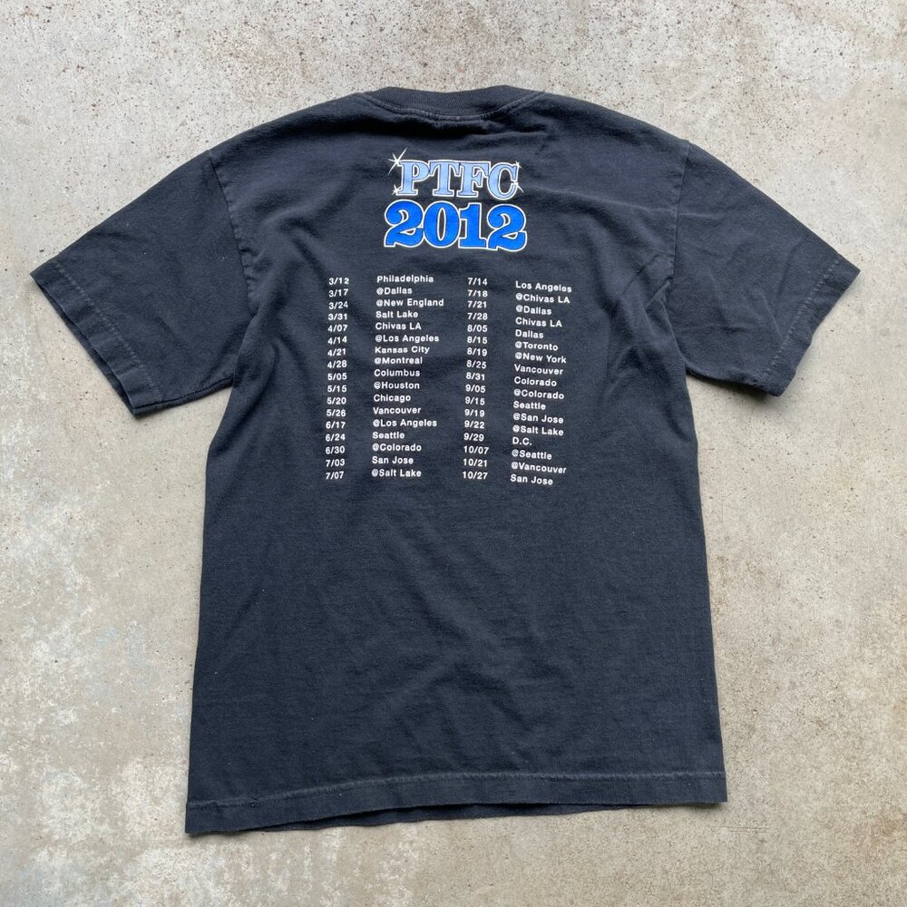 Rush 2012 Tour PTFC T-shirt Men’s Small Fit Heavy Cotton - Picture 2 of 5